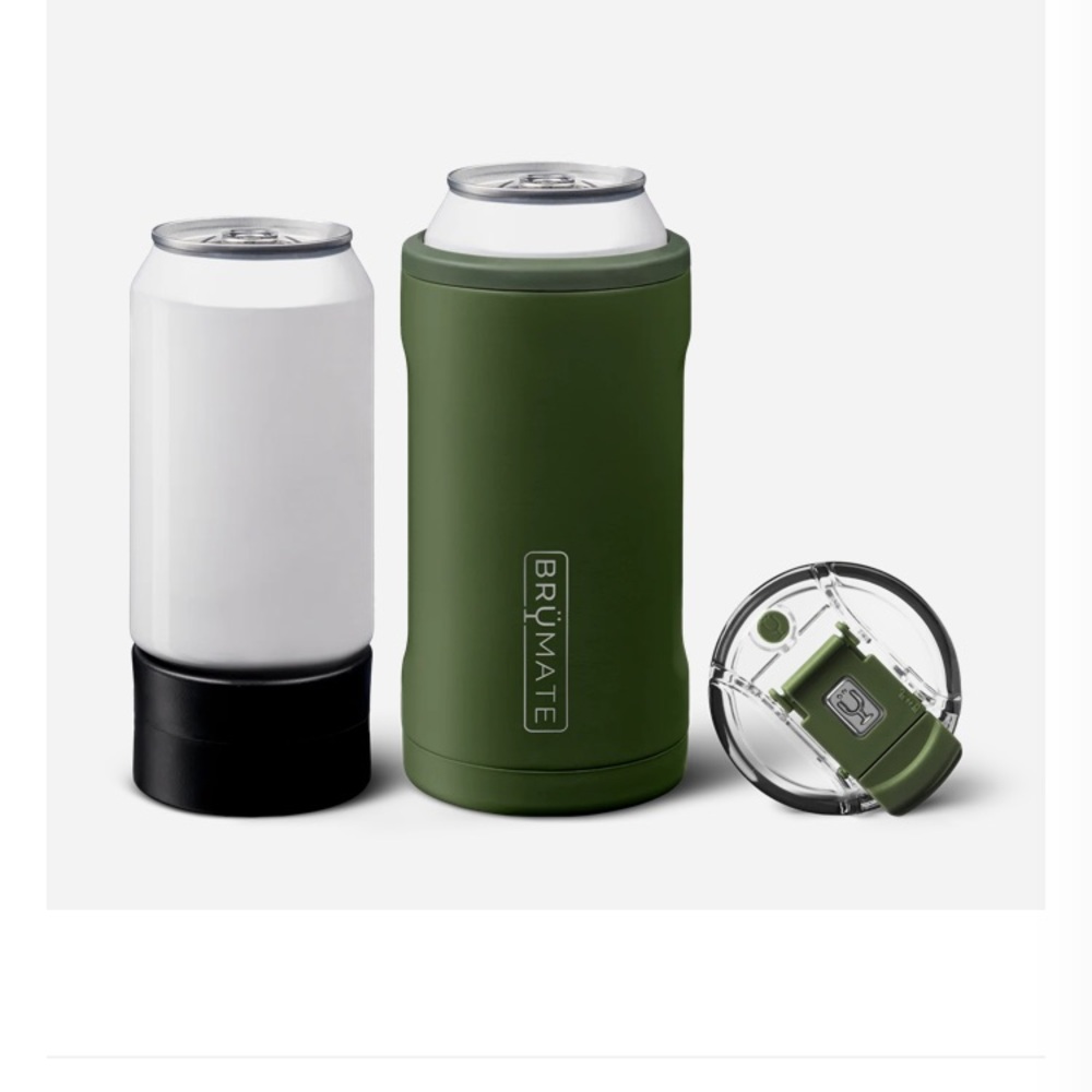 BruMate Hopsulator Trio 3-in-1 insulated can cooler